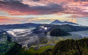 Amazing Bromo landscape