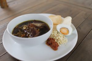 Rawon soup