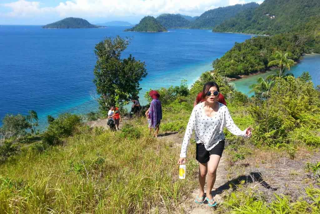 Trekking at Pagang island
