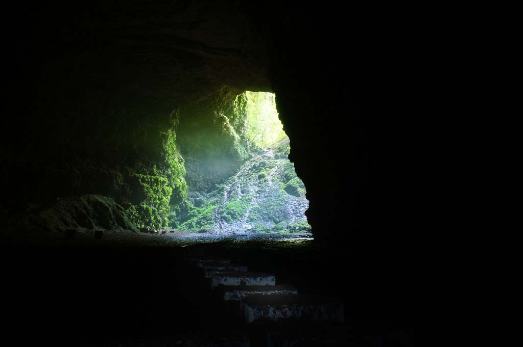 Inside Jomblang cave - Gunung Kidul