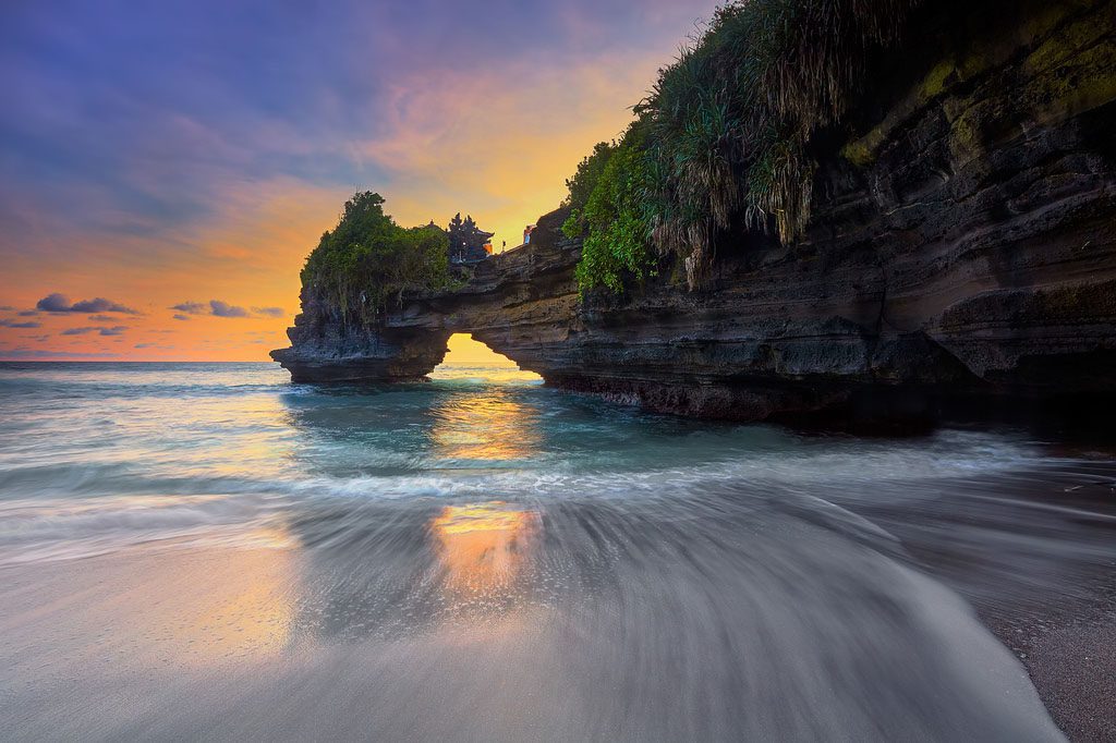 Batu Bolong beach view