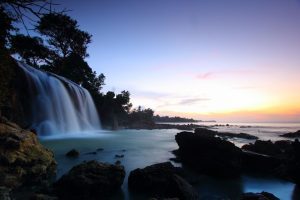 Sunset di Air terjun Toroan Sampang