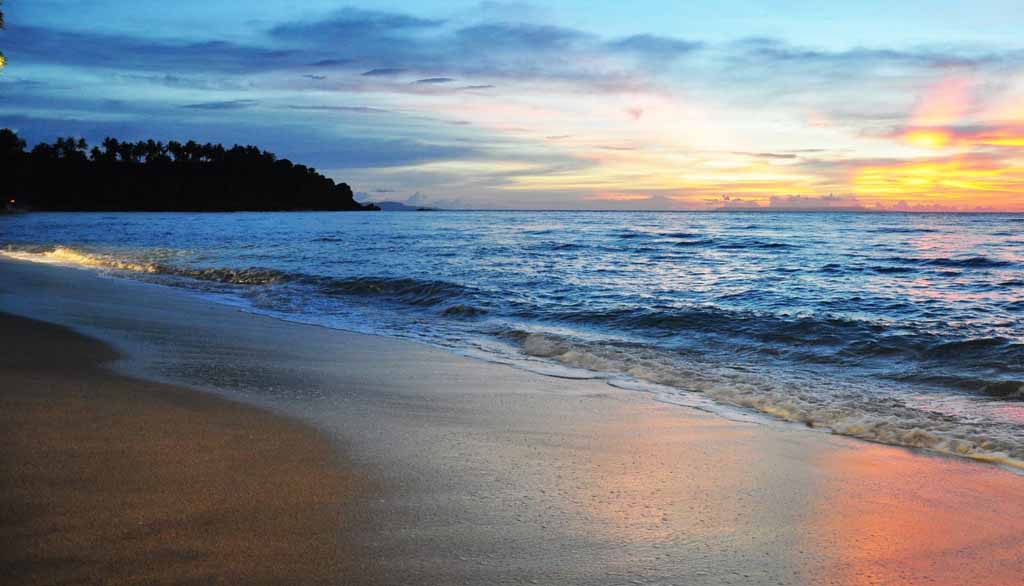 Sunset in Senggigi beach - Lombok