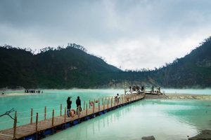 Kawah Putih volcanic crater - Bandung